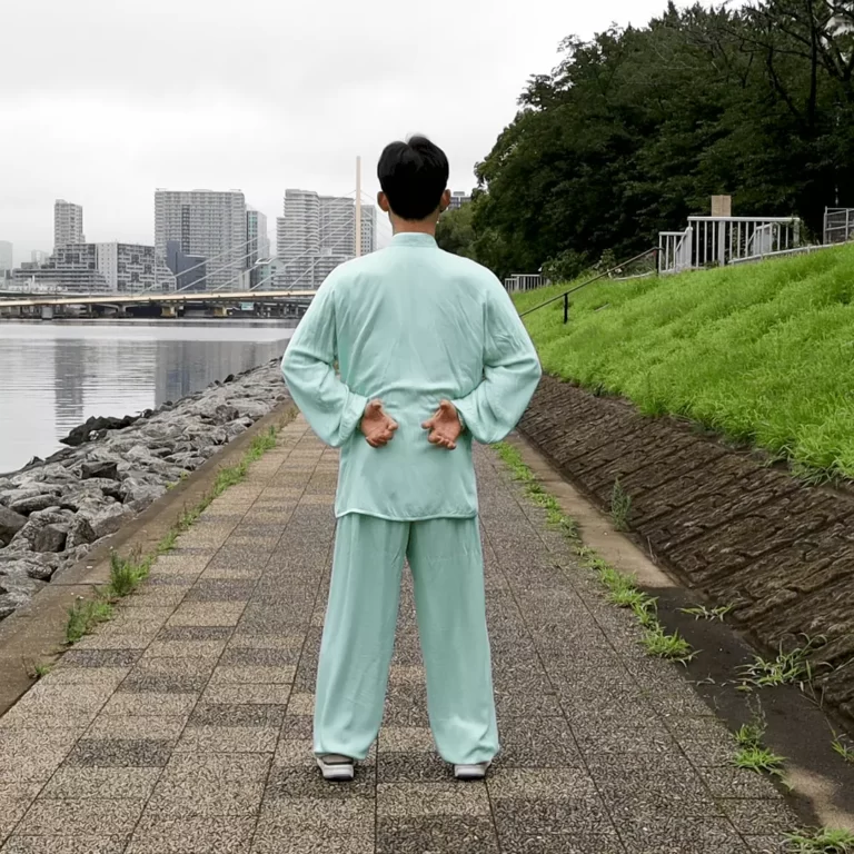 chinese yiquan zhanzhuang xiu xi zhuang resting stance