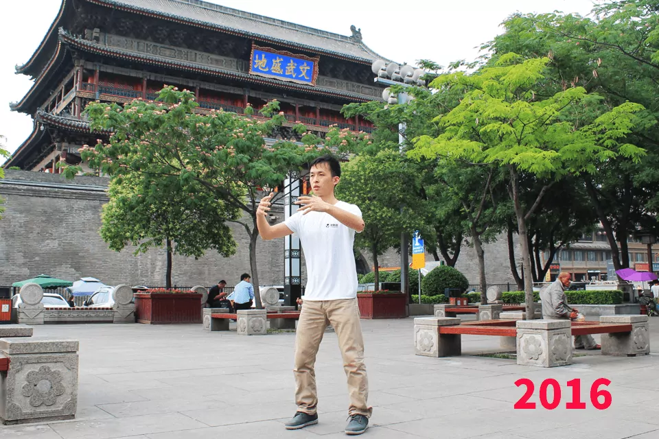 yiquan zhanzhuang standing meditation song gao stance post standing pile