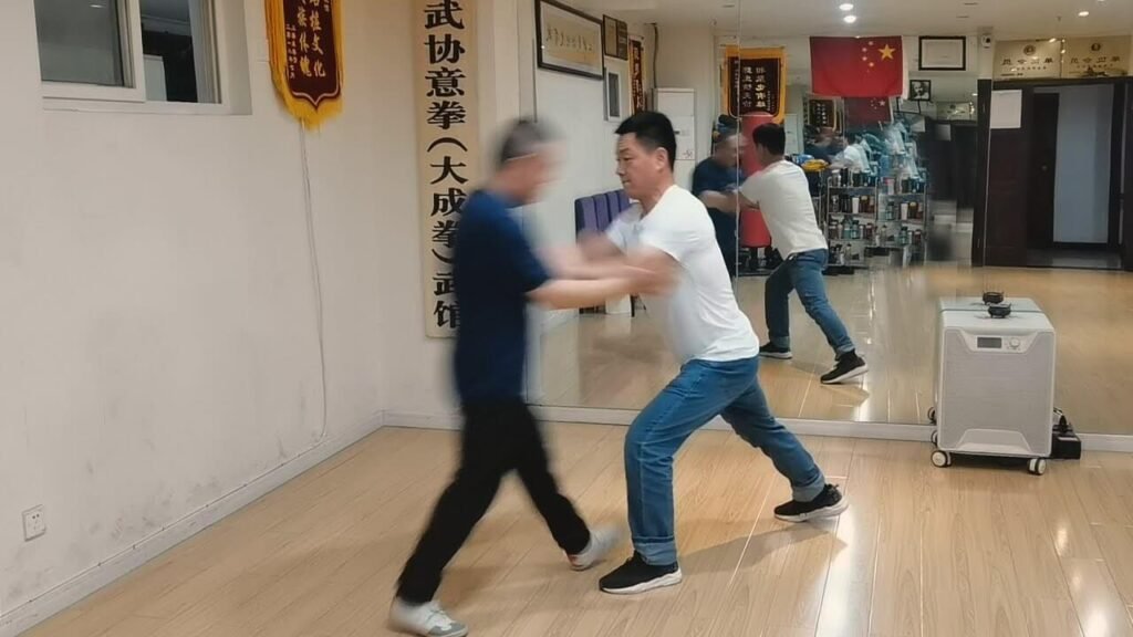yiquan pushing-hands by zhang yongmou