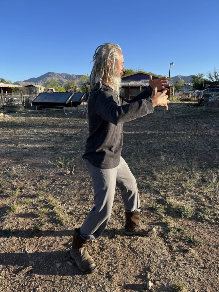 Photos from Zhanzhuang & Yiquan classes Bisbee, Arizona 9 yiquanzhanzhuangstanding exerciseIMG 7076