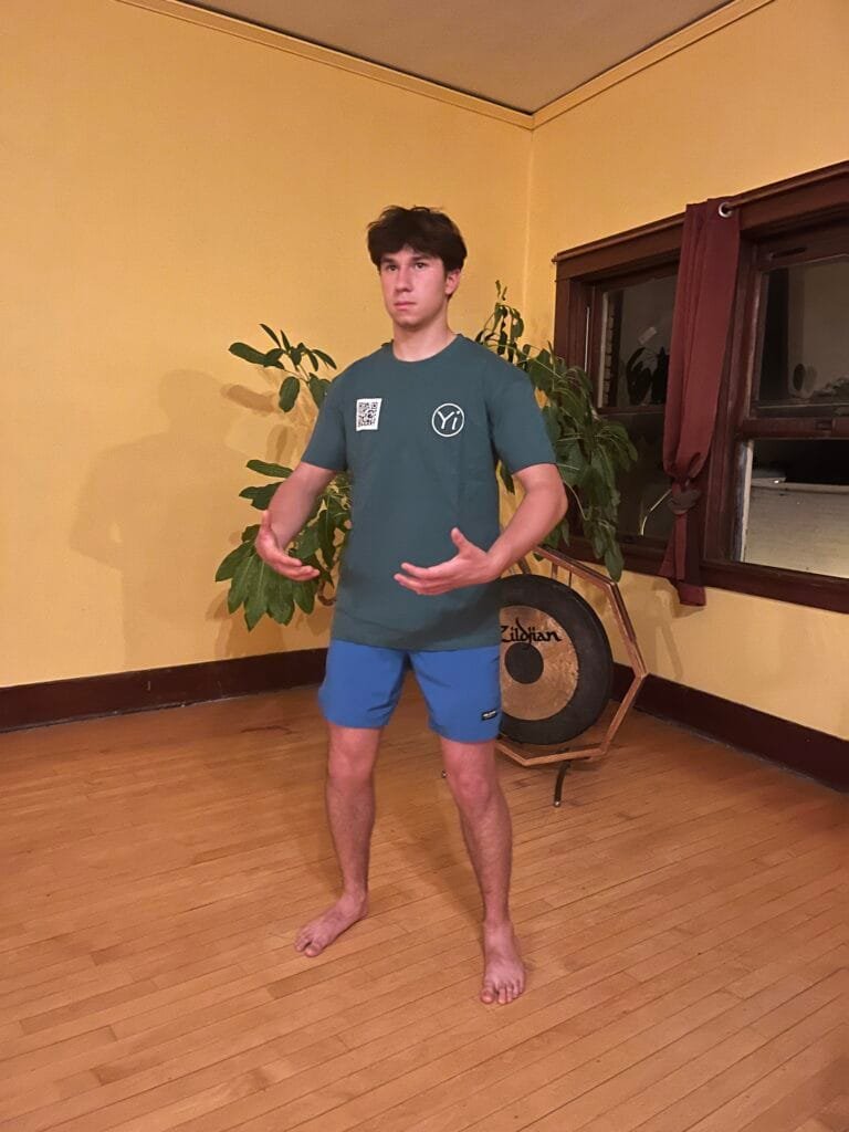 Photos from Zhanzhuang & Yiquan classes Bisbee, Arizona 26 yiquanzhanzhuangstanding exerciseIMG 7126