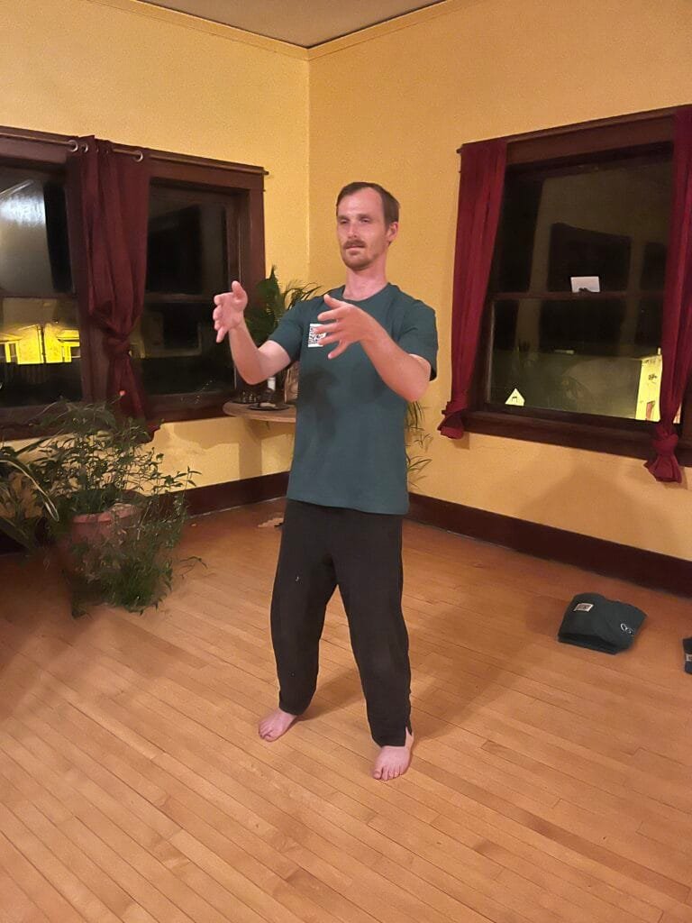 Photos from Zhanzhuang & Yiquan classes Bisbee, Arizona 28 yiquanzhanzhuangstanding exerciseIMG 7137