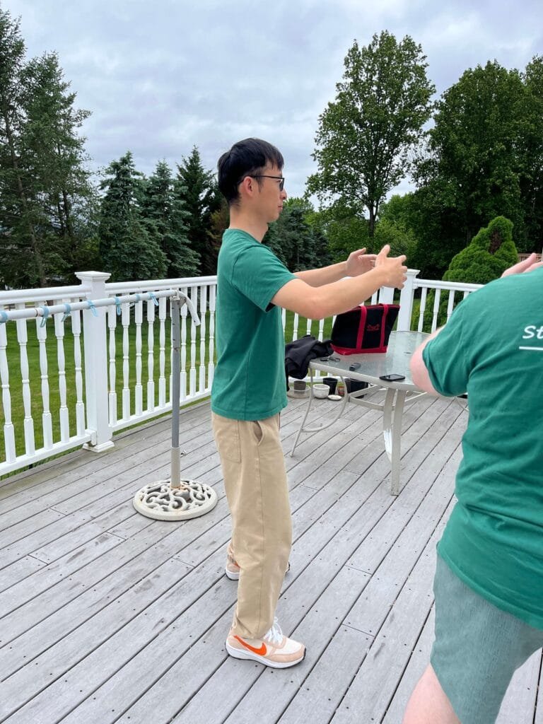 Photos from Zhanzhuang &Yiquan classes, Audubon, PA 3 yiquanzhanzhuangstanding exerciseIMG 7705